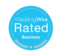 WeddingWire Rated Business